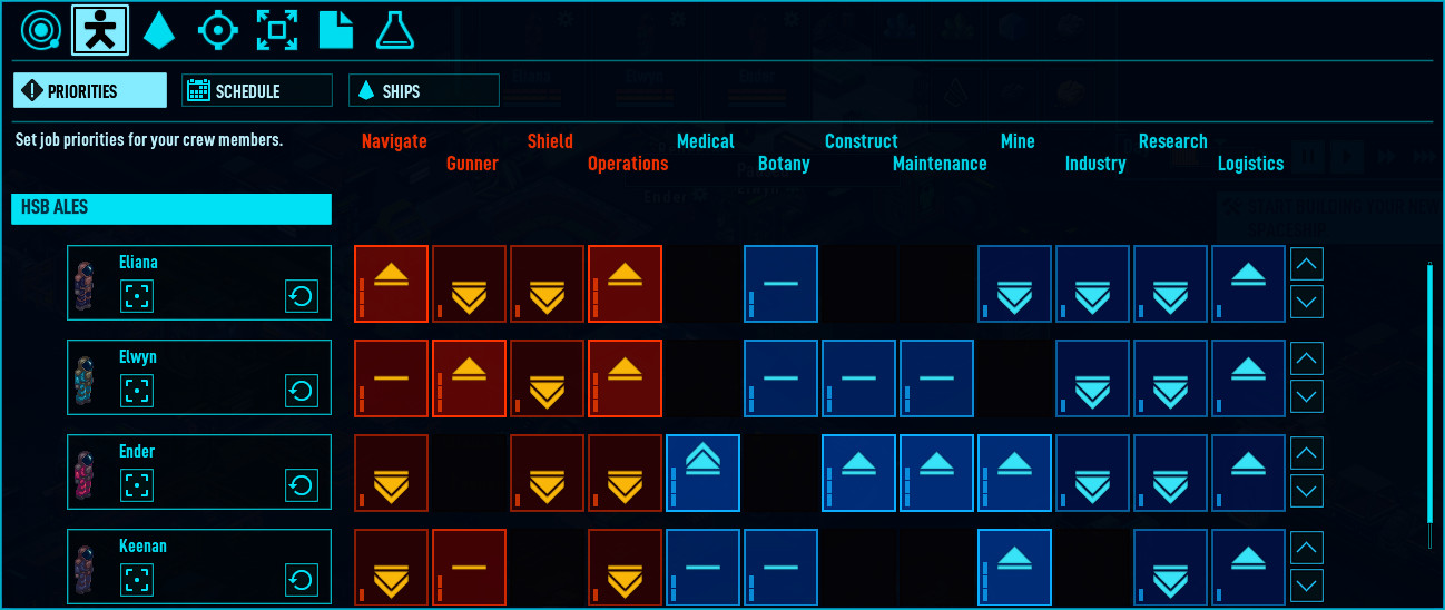 Menus Space Haven Wiki
